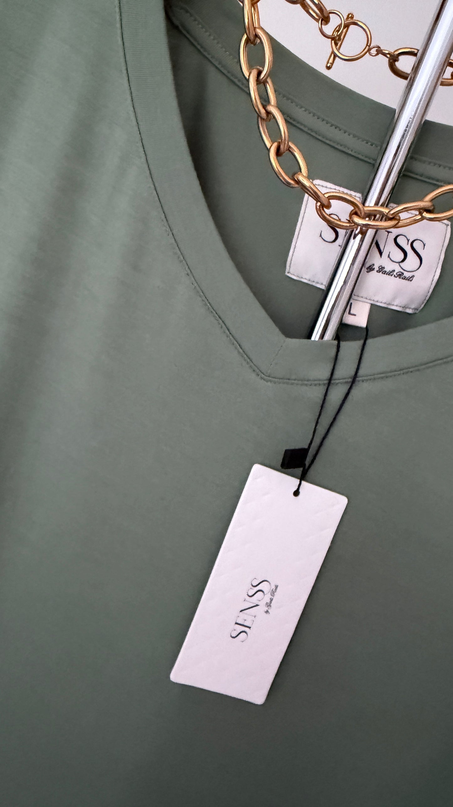 SENSS GREEN QUALITY BAMBOO T-SHIRT