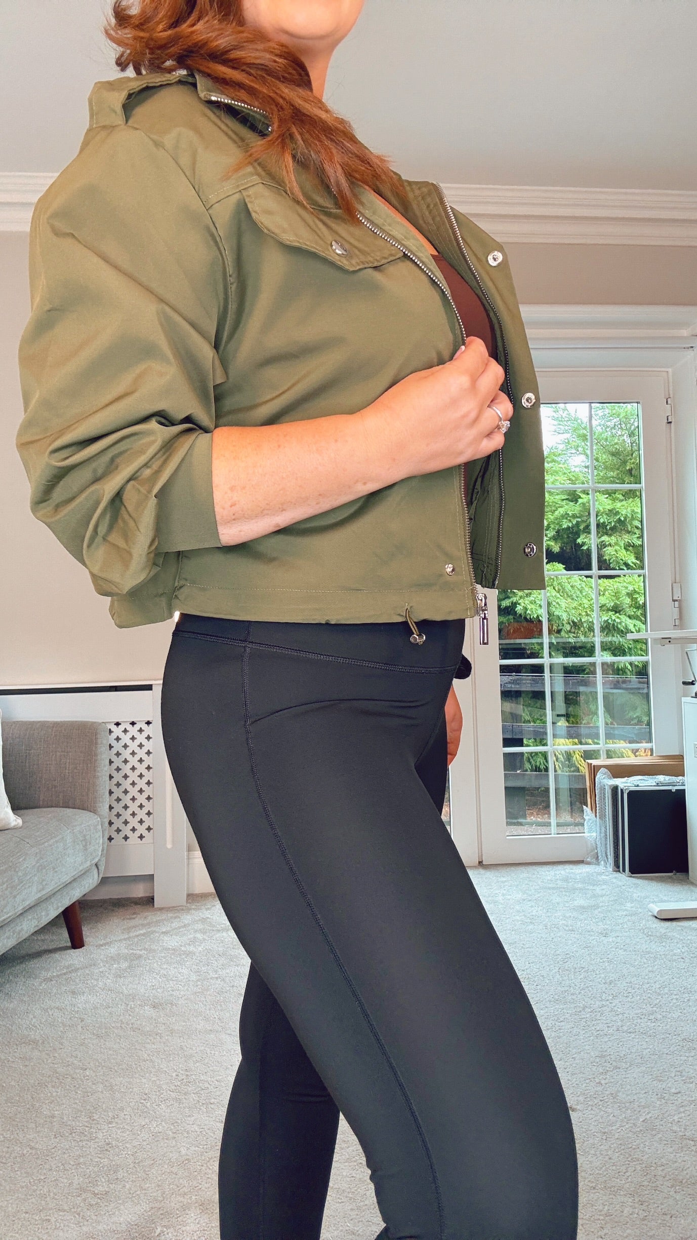 KHAKI LIGHT WEIGHT JACKET