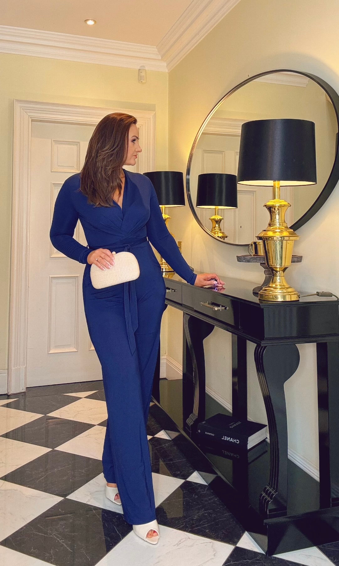 NAVY JUMPSUIT