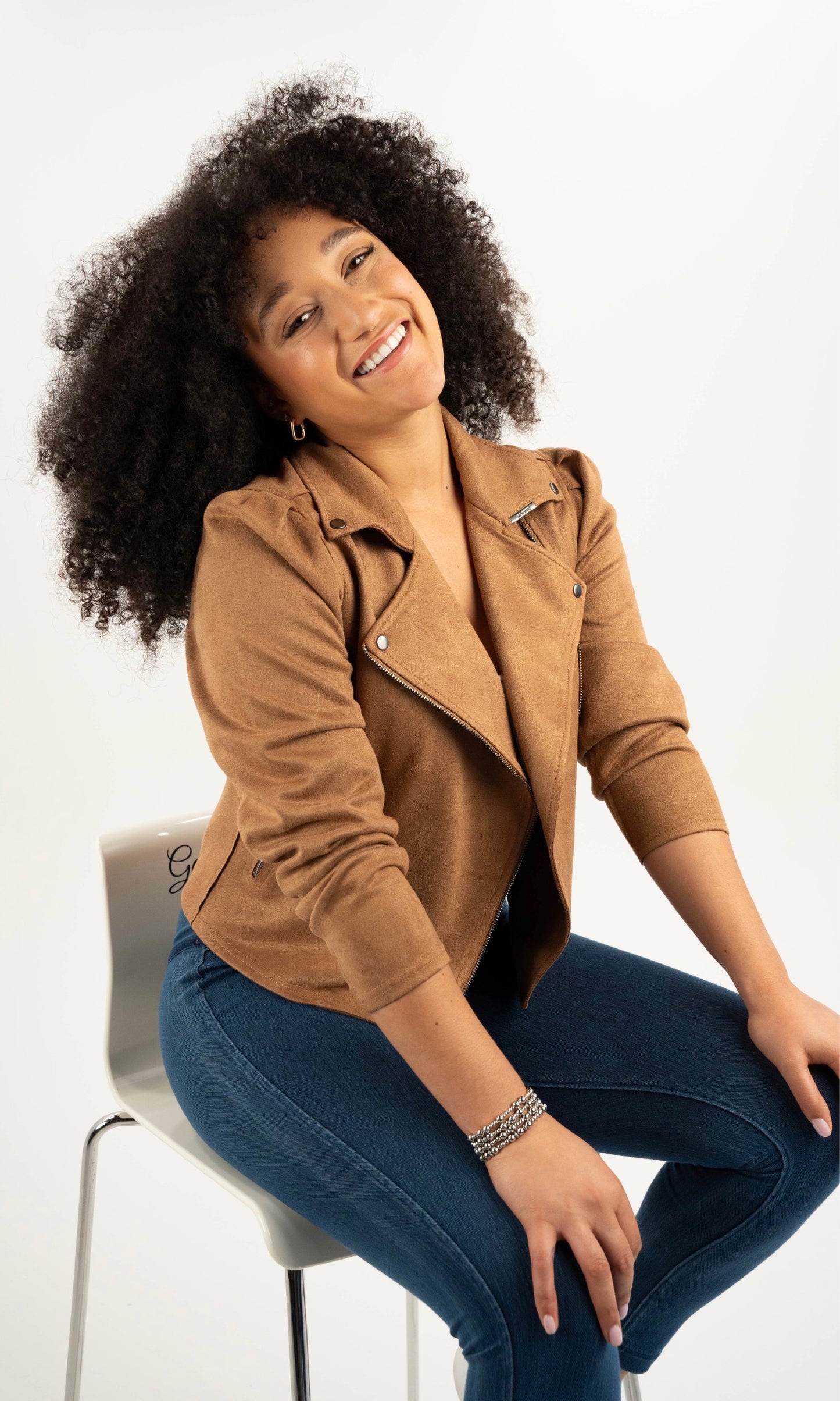 SENSS - THE TAN BIKER JACKET