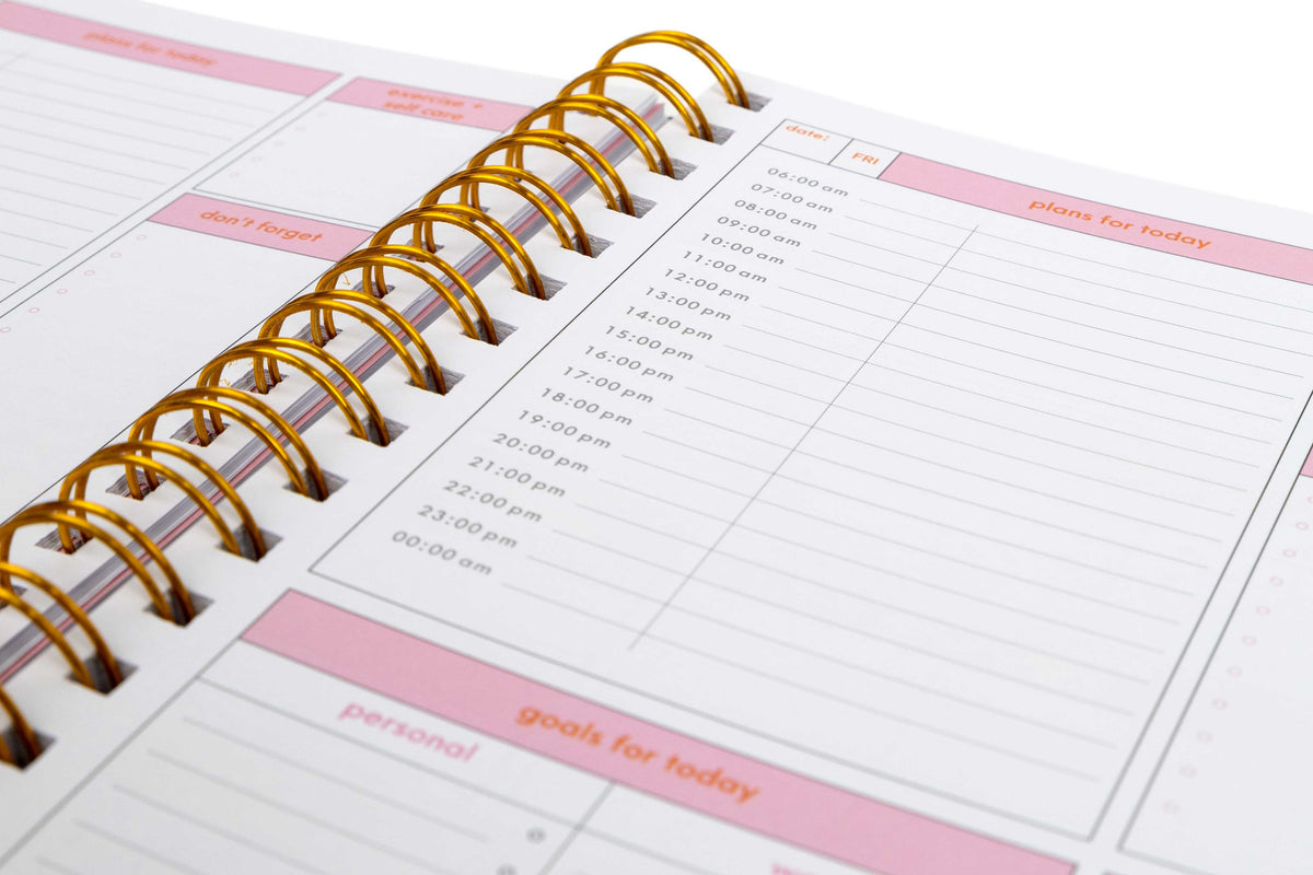 SENSS by Gails Rails DAILY PLANNER