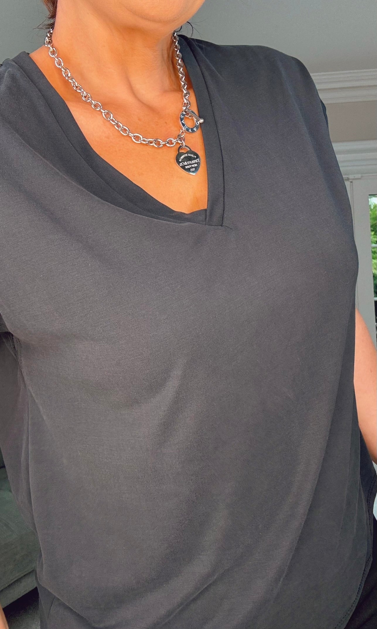 CHARCOAL GREY TSHIRT