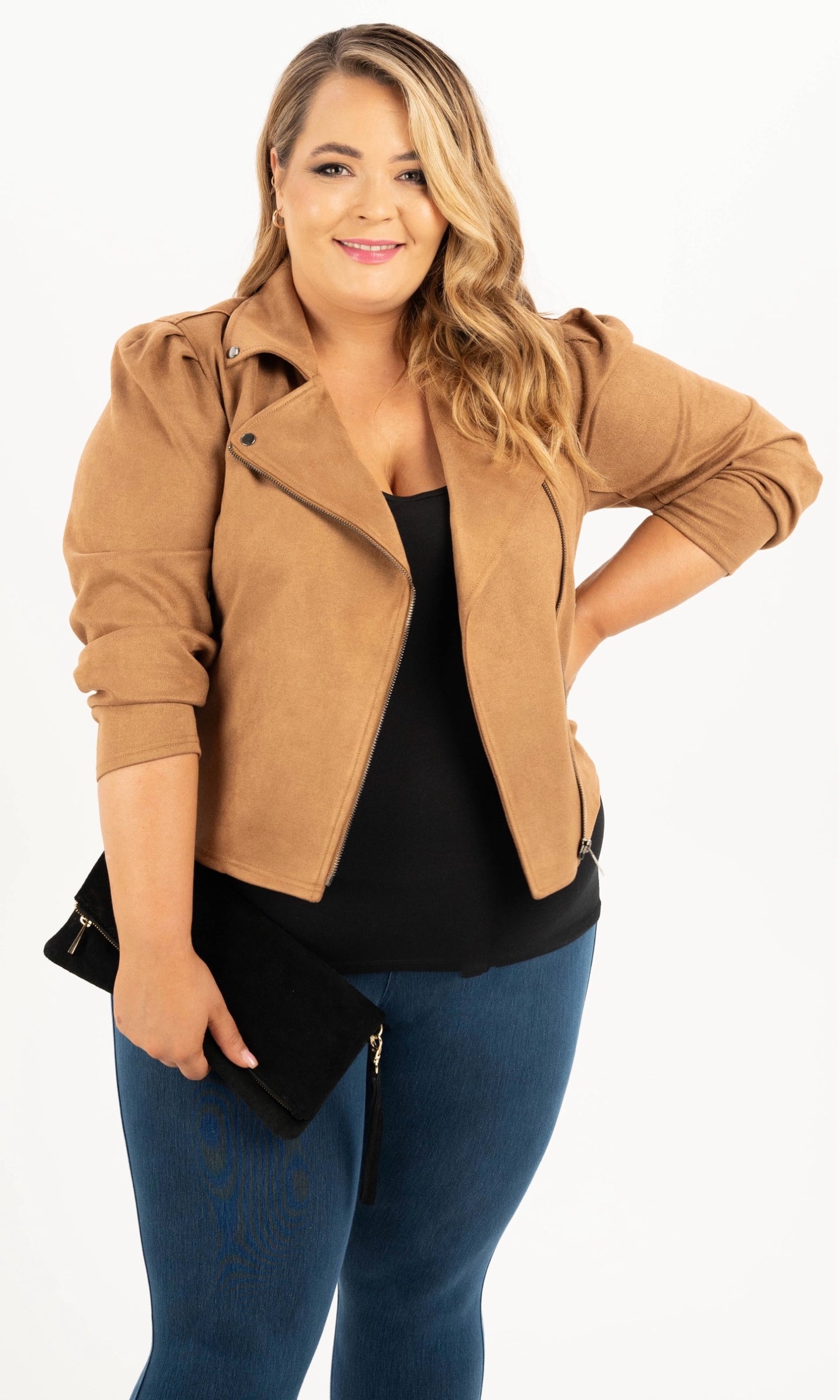 SENSS - THE TAN BIKER JACKET