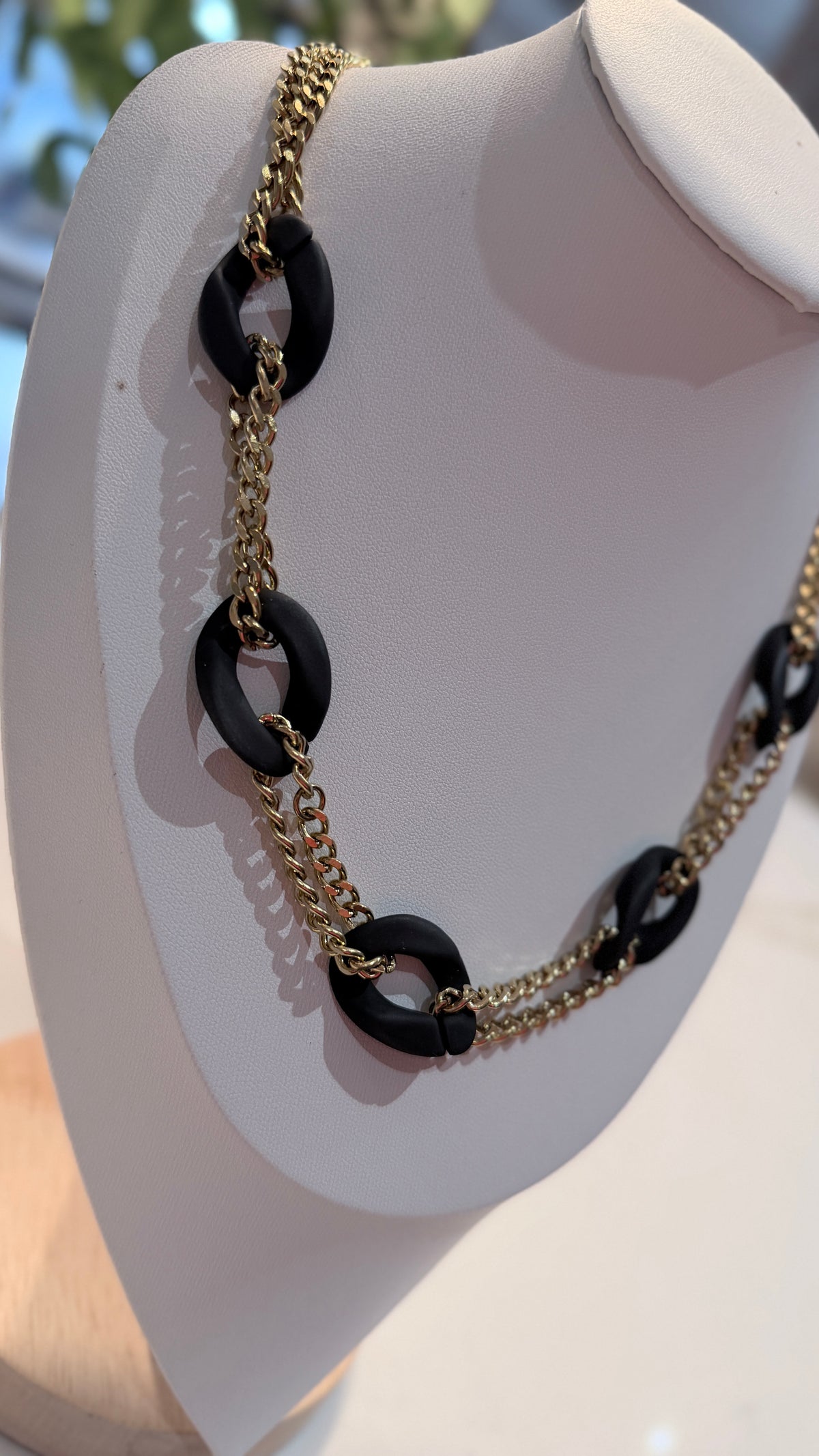 GOLD STAINLESS STEEL with Black Detail