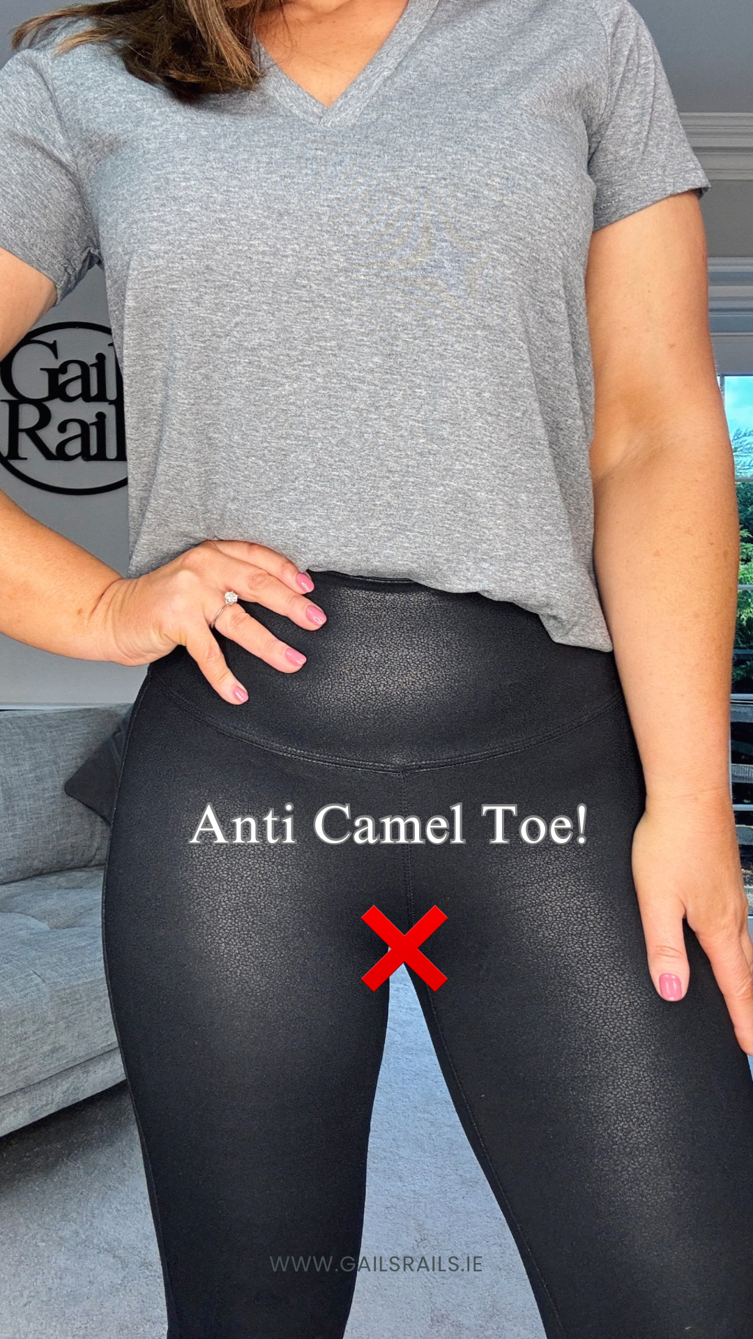 SENSS LEATHERETTE SCULPTING LEGGINGS