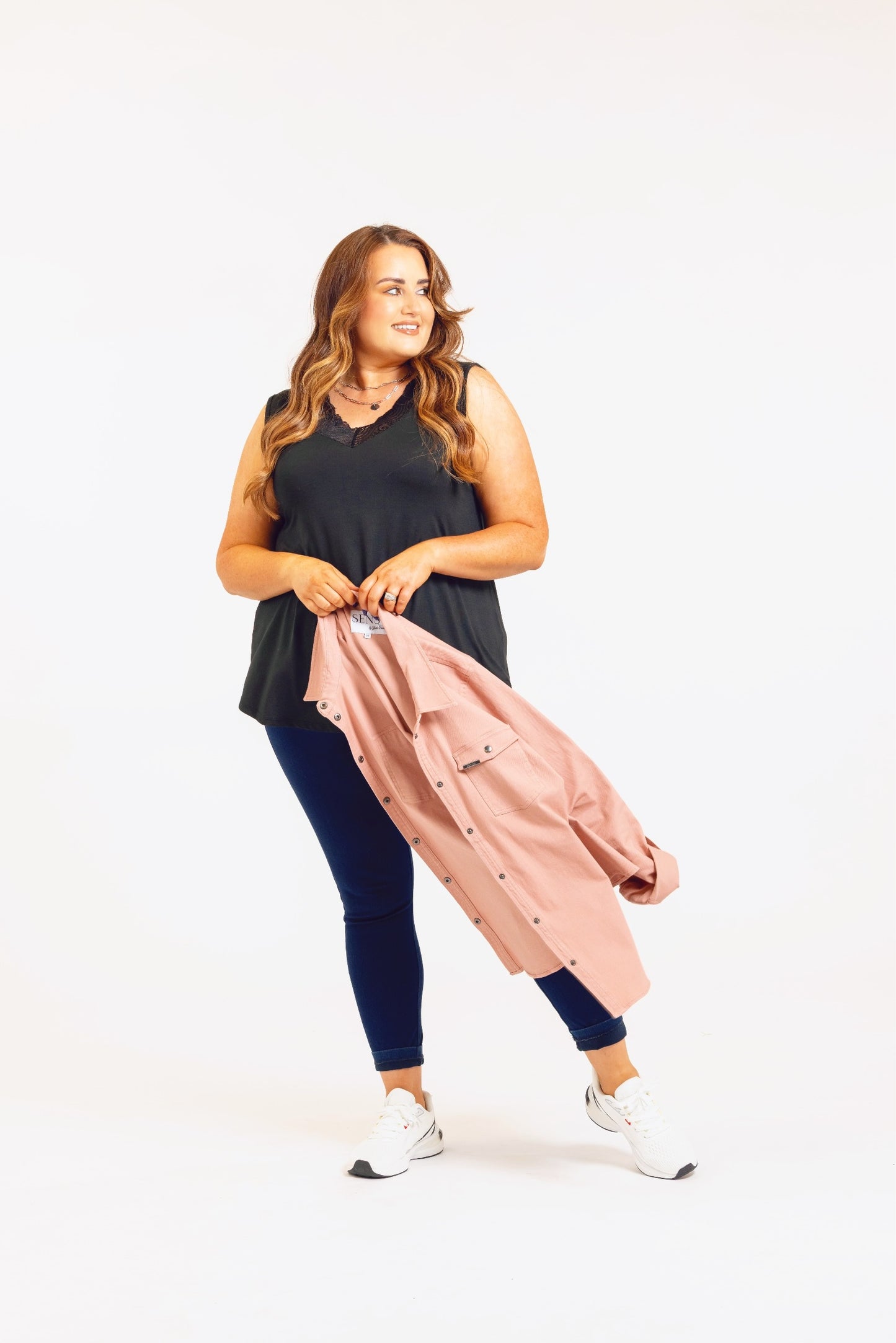 SENSS - THE TRADITIONAL PINK DENIM SHIRT