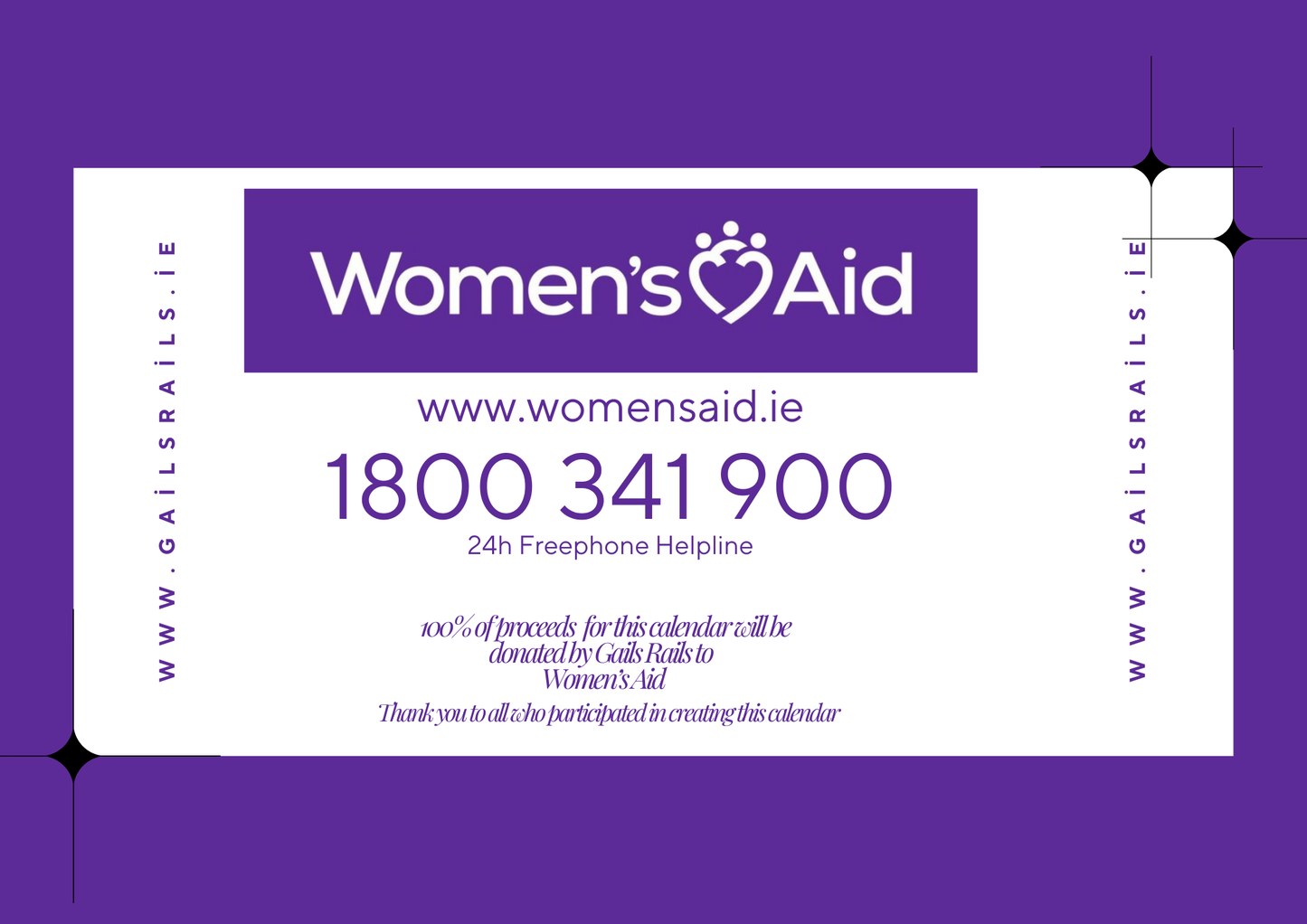 WOMENS AID CALENDAR