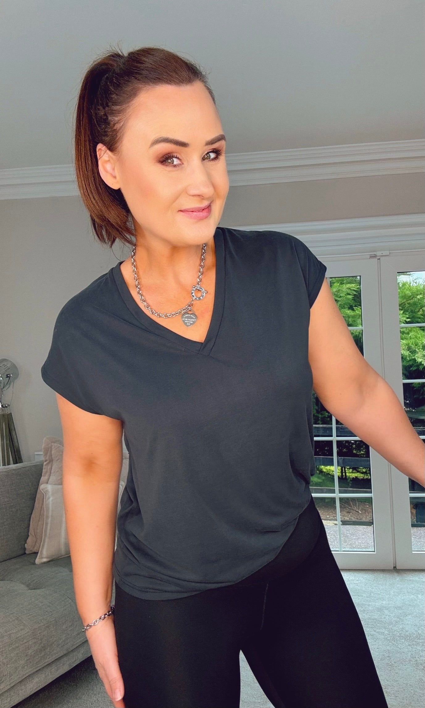 CHARCOAL GREY TSHIRT