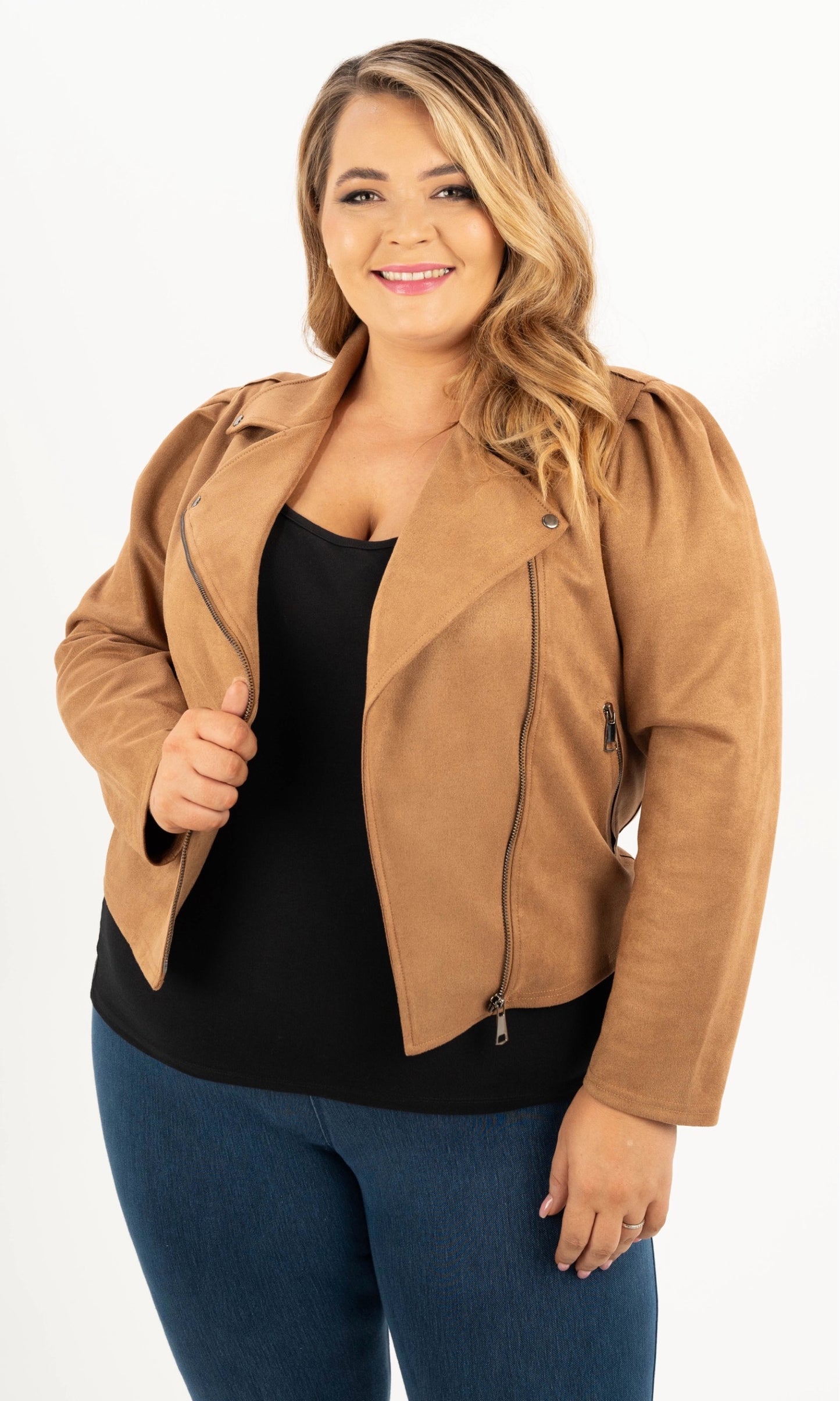 SENSS - THE TAN BIKER JACKET