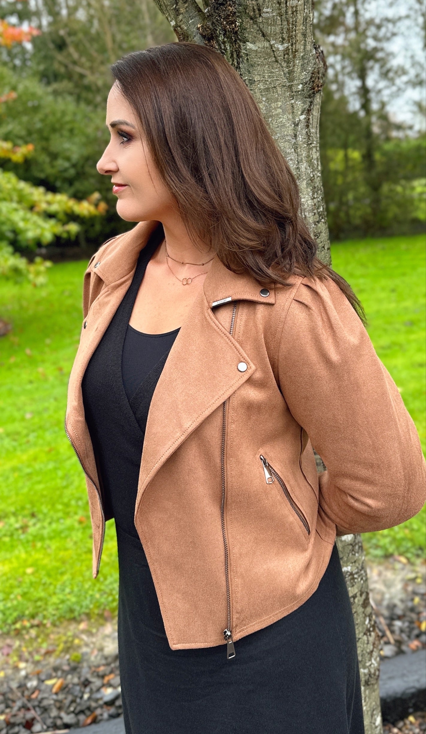 SENSS - THE TAN BIKER JACKET