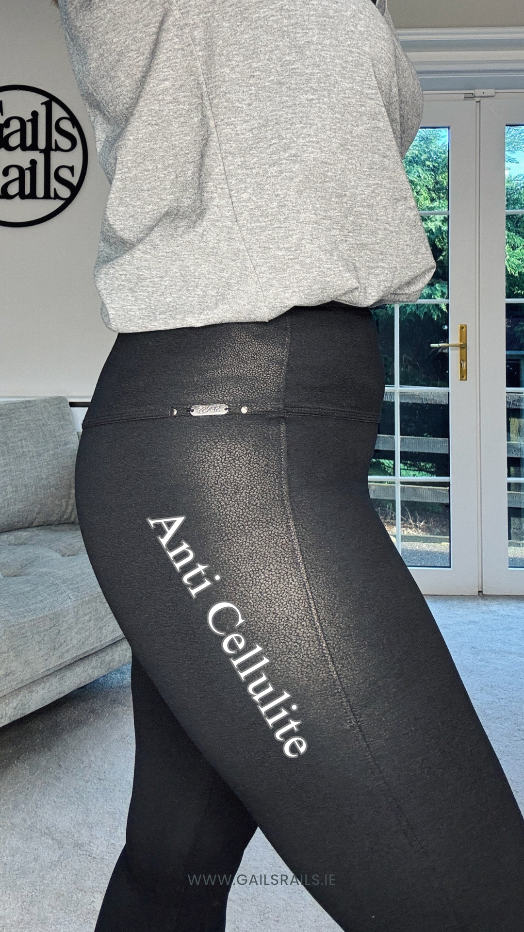 SENSS LEATHERETTE SCULPTING LEGGINGS