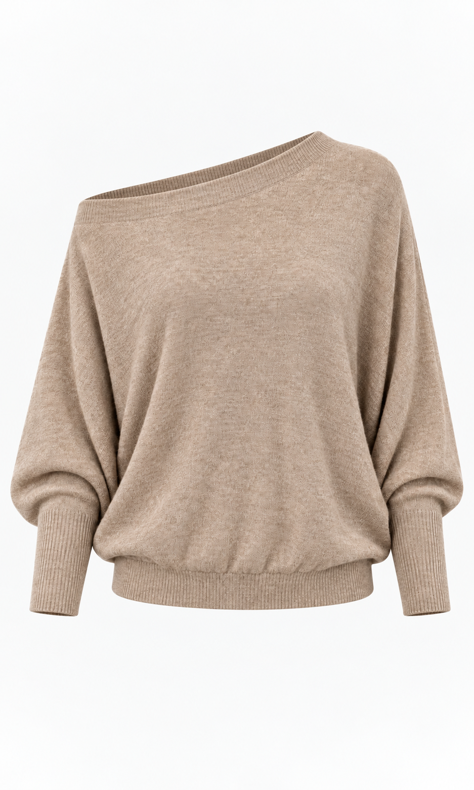 OFF SHOULDER BISCUIT JUMPER