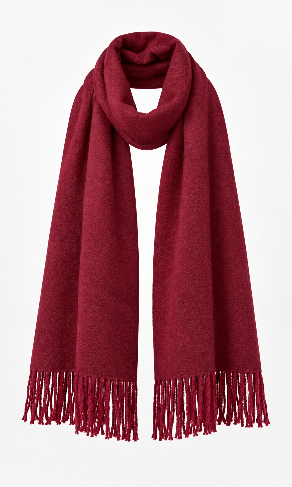 WOOL MIX DUAL TONE SCARF