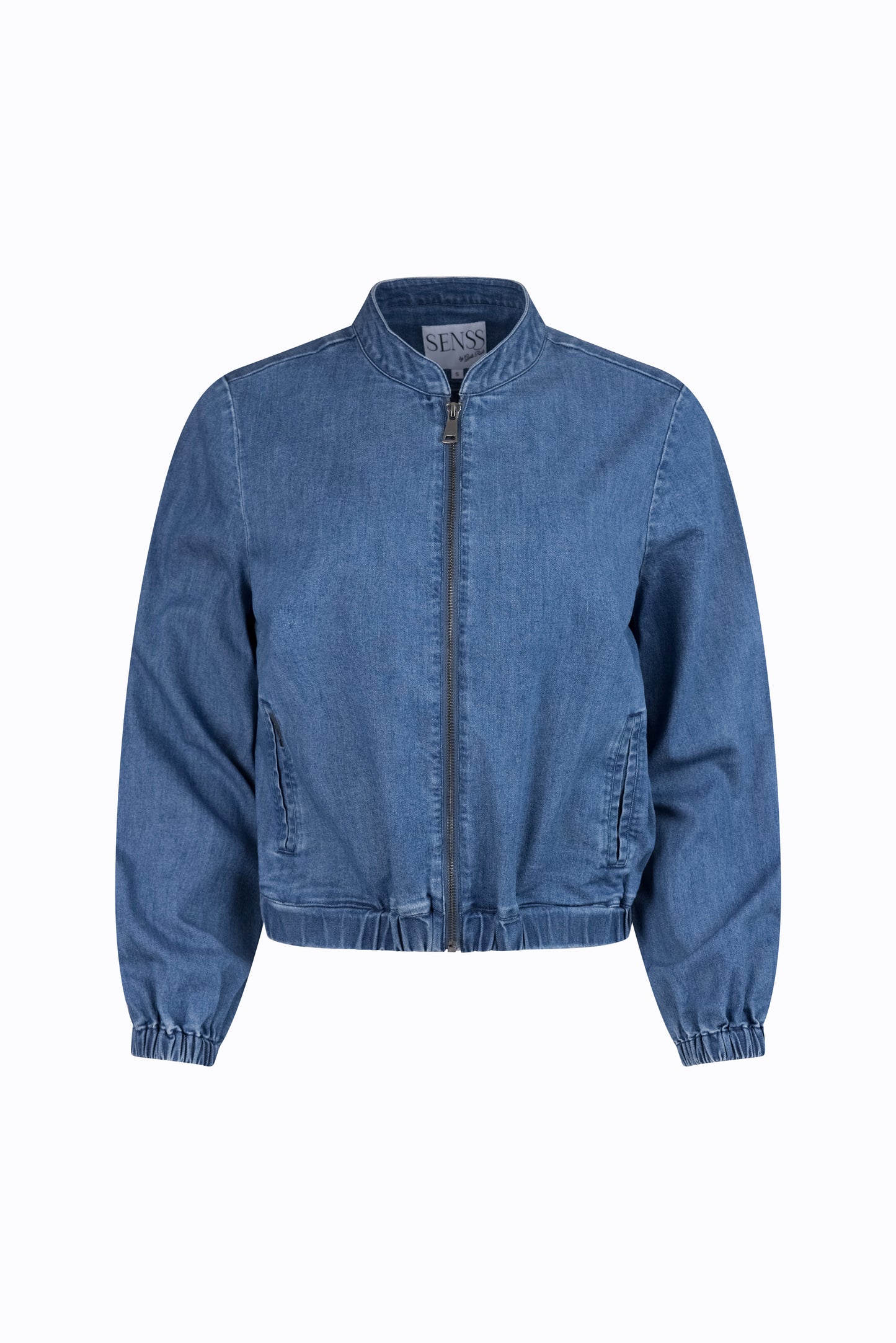 SENSS STRETCH DENIM BOMBER