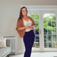 BROWN CROCHET CARDIGAN
