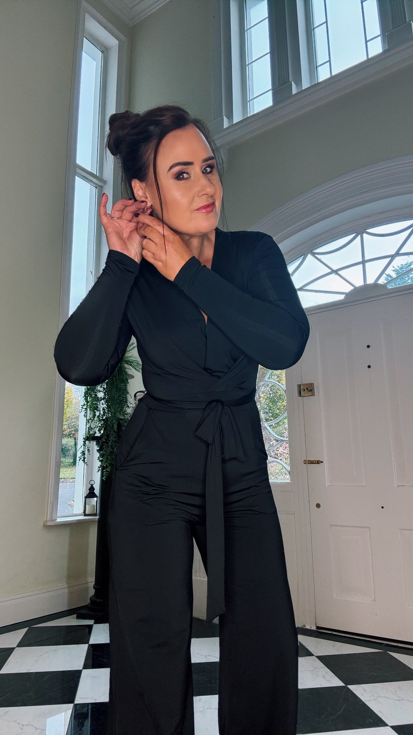 BLACK JUMPSUIT