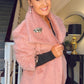 PINK FUR COAT