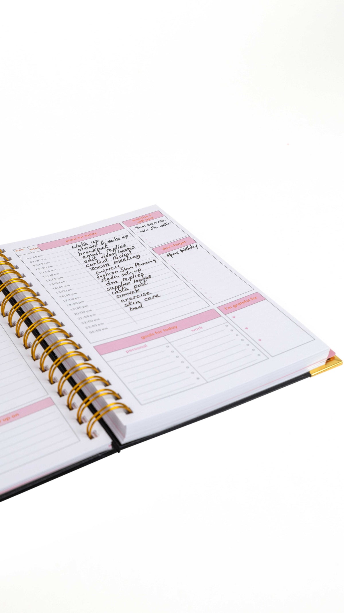 SENSS by Gails Rails DAILY PLANNER