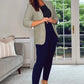 KHAKI LINEN FEEL BLAZER