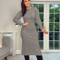 GREY SPORTS LUX JUMPER DRESS