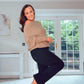 SENSS BLACK Sculpting Straight Leg Jeans