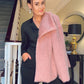 PINK FUR COAT