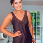 BROWN ESTEE LACE CAMI