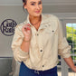 LIGHT WEIGHT CREAM JACKET