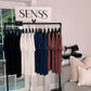 SENSS WHITE QUALITY BAMBOO T-SHIRT