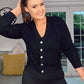 BLACK MODAL CARDIGAN