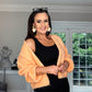 CORAL RELAXED FIT CARDIGAN