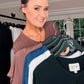 SENSS BLACK QUALITY BAMBOO T-SHIRT