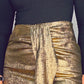 GOLD METALLIC SKIRT