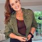 KHAKI LIGHT WEIGHT JACKET