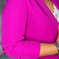 MAGENTA RELAXED FIT BLAZER