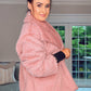 PINK FUR COAT