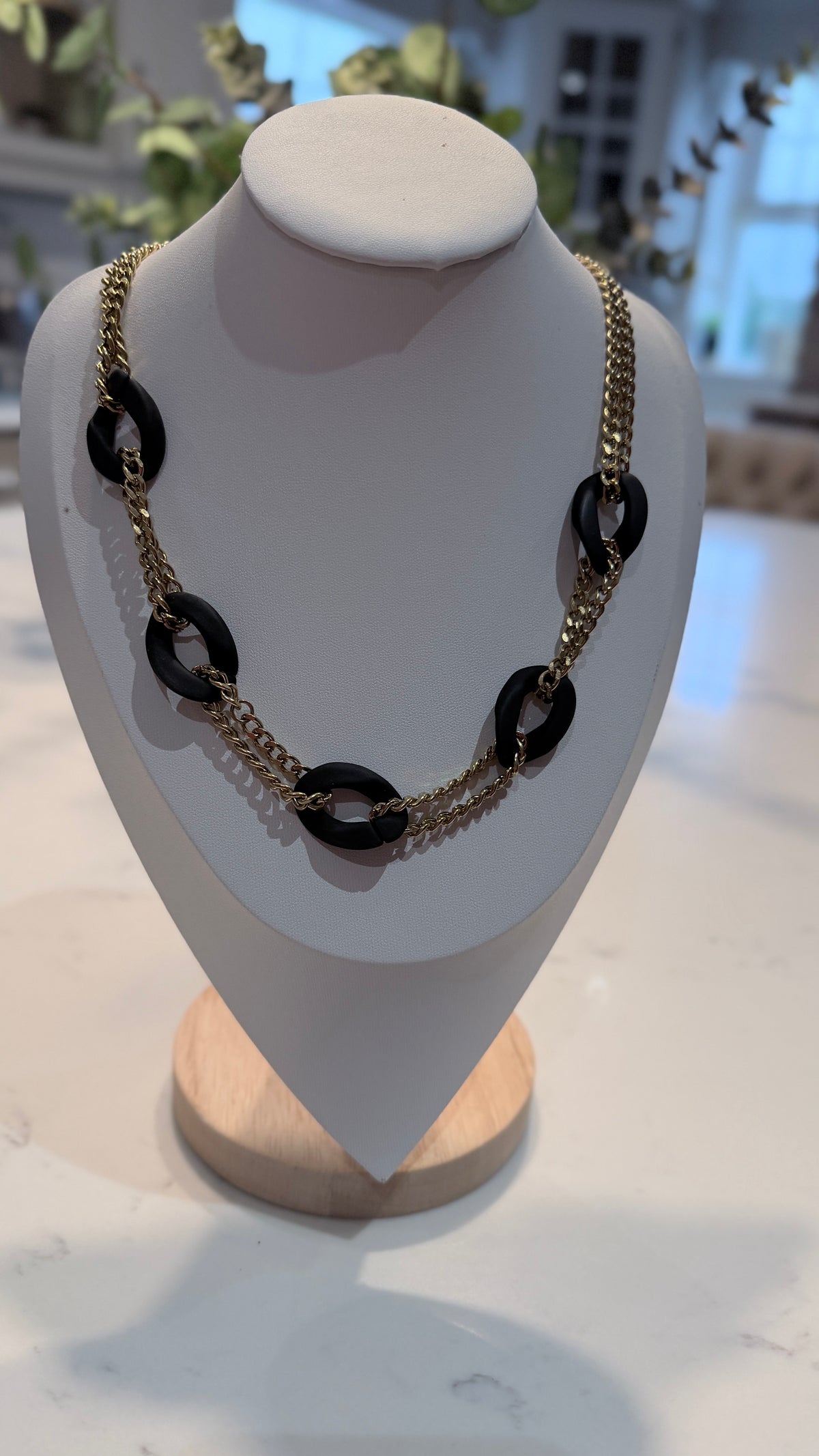 GOLD STAINLESS STEEL with Black Detail