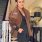 BROWN FUR COAT