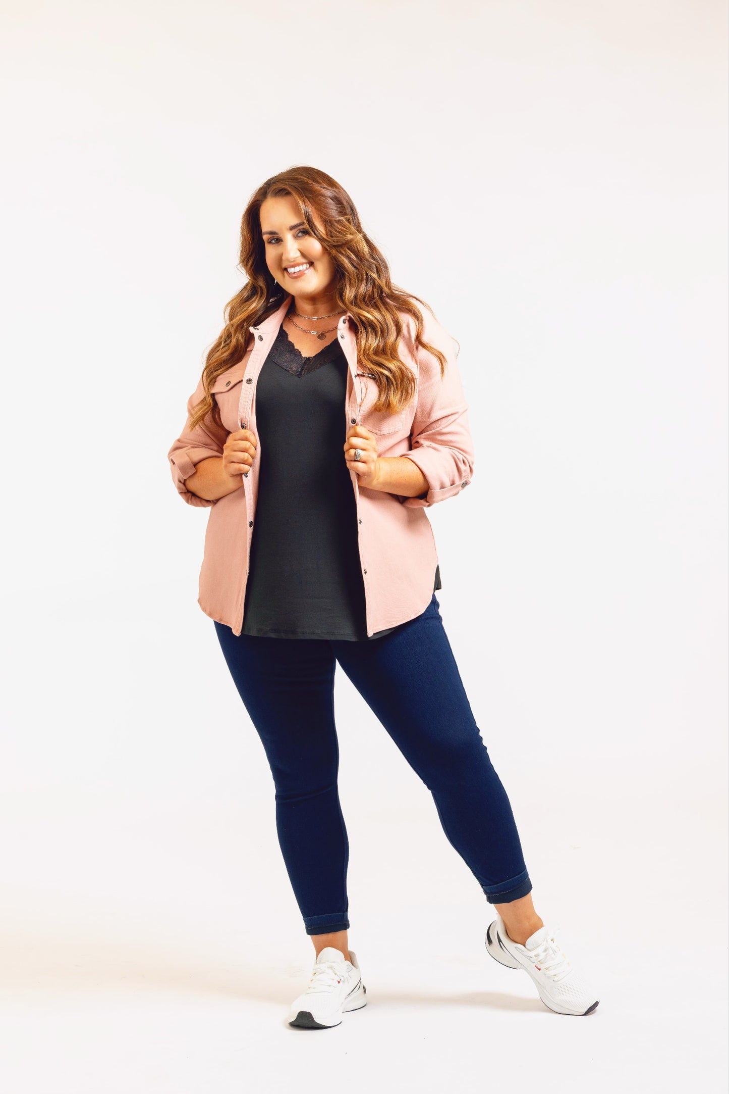 SENSS - THE TRADITIONAL PINK DENIM SHIRT