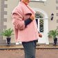 PINK FUR COAT