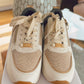 Gold Gucci inspired Trainers