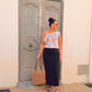 SENSS BLACK MAXI SKIRT