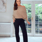 SENSS BLACK Sculpting Straight Leg Jeans
