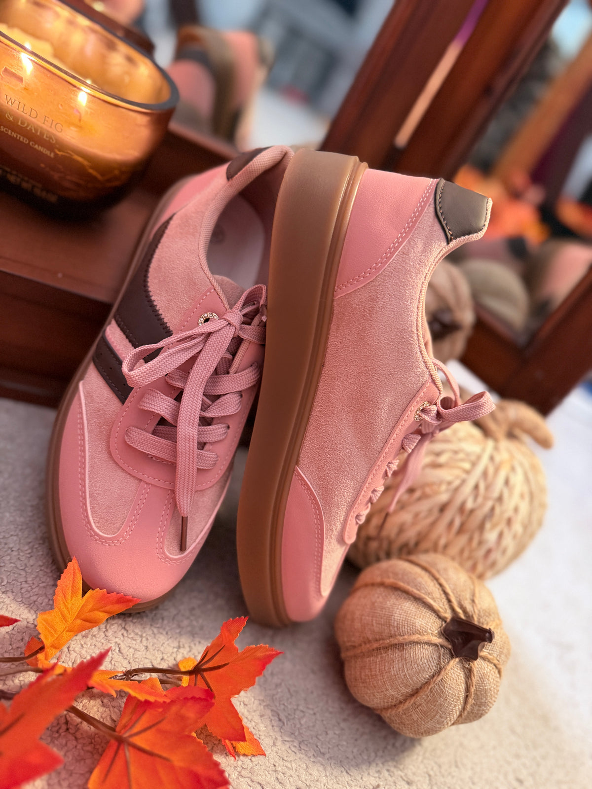 PINK TRAINERS