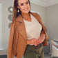 SENSS - THE TAN BIKER JACKET