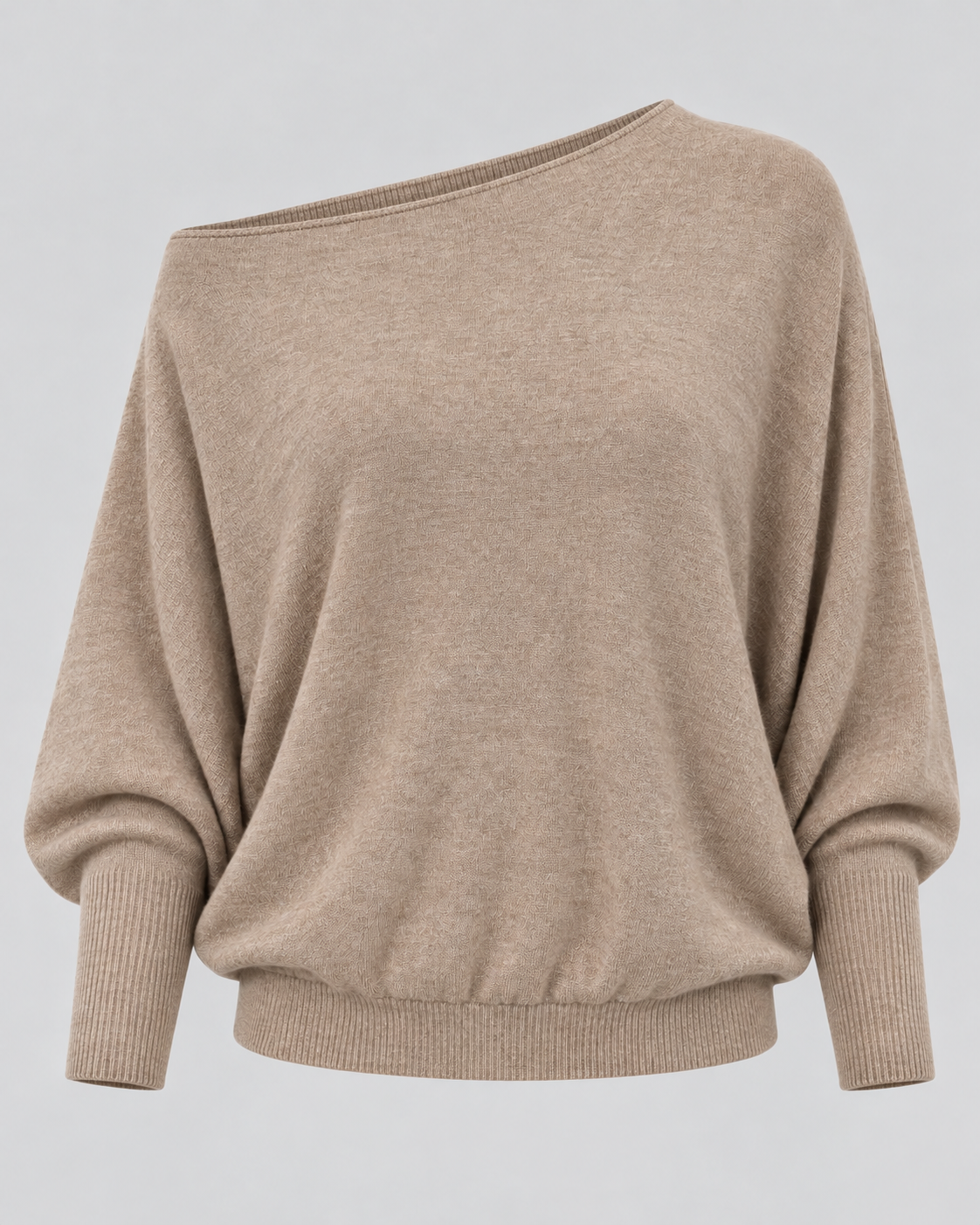 OFF SHOULDER BISCUIT JUMPER