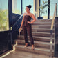 SENSS LIGHT WEIGHT SUMMER TROUSERS (BROWN)
