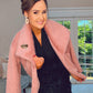 PINK FUR COAT
