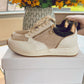 Gold Gucci inspired Trainers
