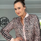 PINK LEOPARD SHELL BOMBER
